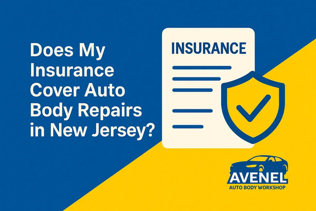 Does My Insurance Cover Auto Body Repairs in New Jersey