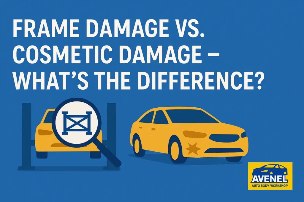 Frame Damage vs. Cosmetic Damage – What’s the Difference